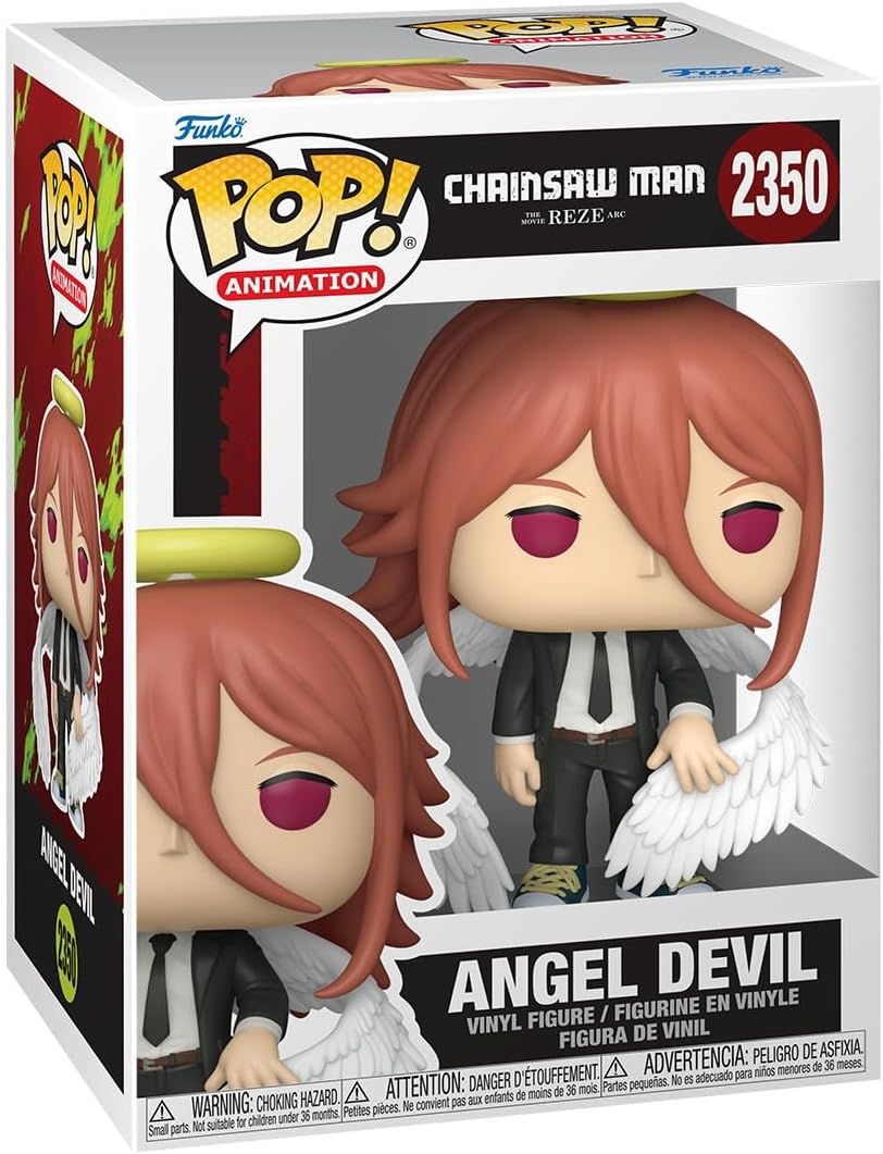 chainsaw man reze - angel devil 9cm - funko pop! 2350