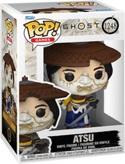 ghost of yotei - atsu 9cm - funko pop! 1248