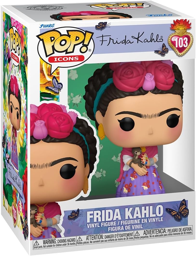 frida kahlo - frida kahlo 9cm - funko pop! 103
