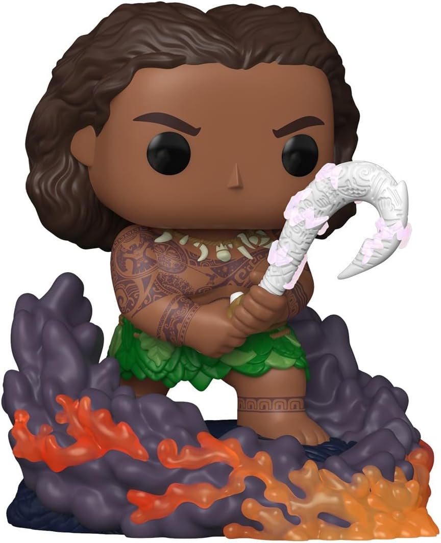 moana - maui (glows in the dark) 9cm - funko pop! 1764