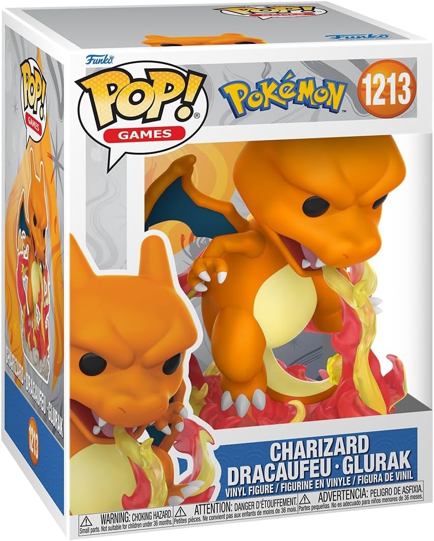 pokemon - charizard 9cm - funko pop! 1213