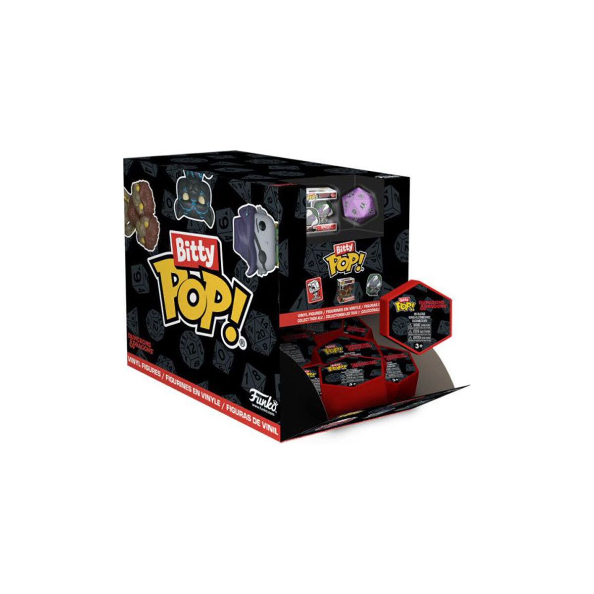 bitty pop + dice: dungeons & dragons  - 1 pz assortito