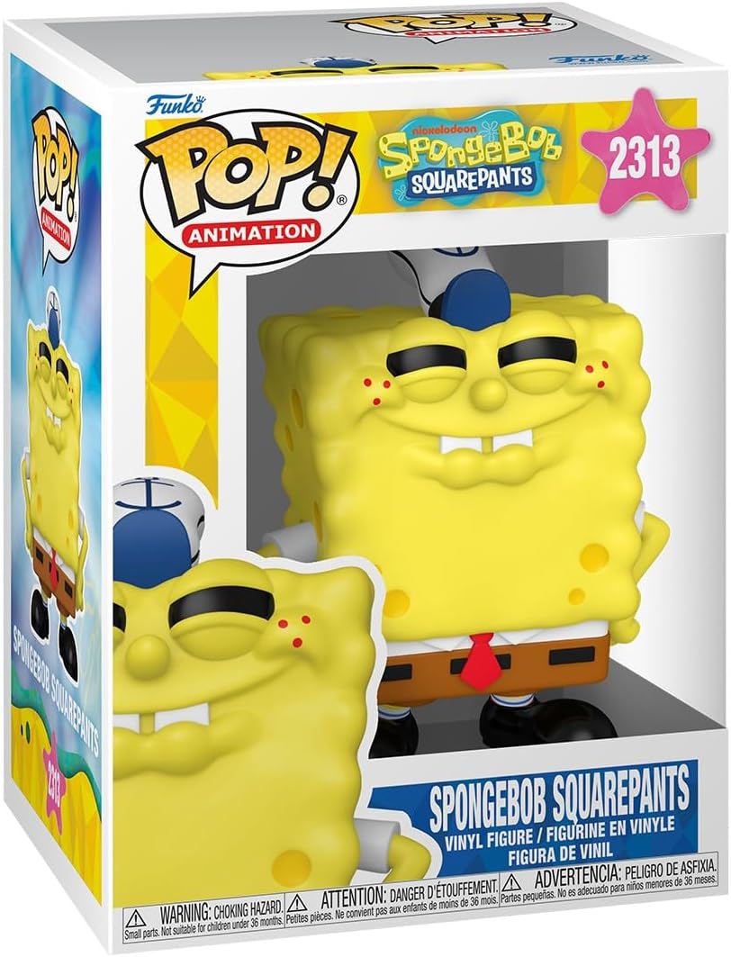 animation: spongebob squarepants - spongebob 9 cm - funko pop 2313