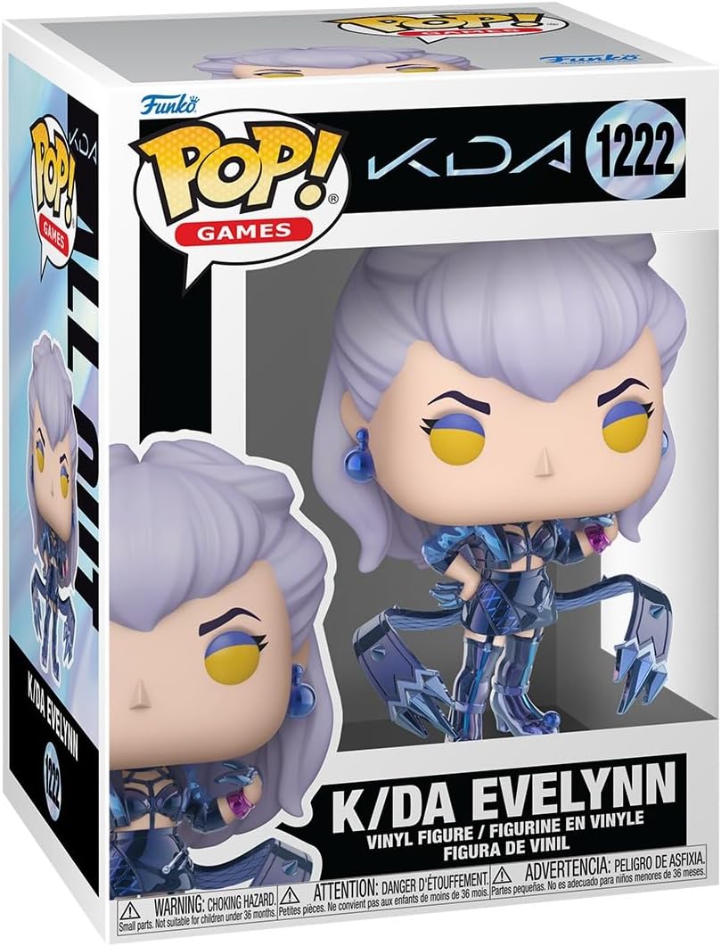 k/da evelynn 9 cm - funko pop 1222