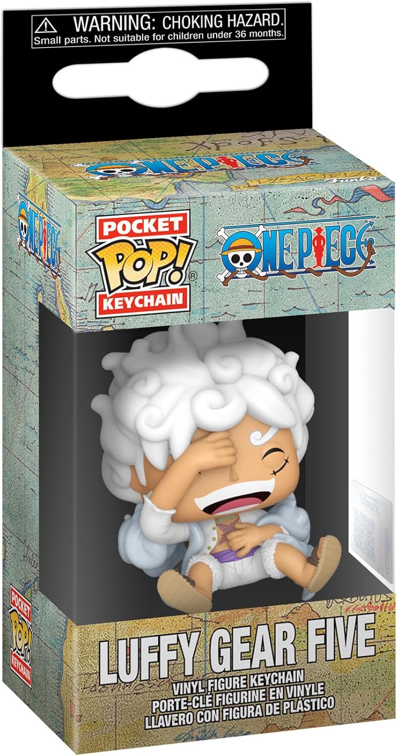one piece- luffy gear 5 - pop keychain