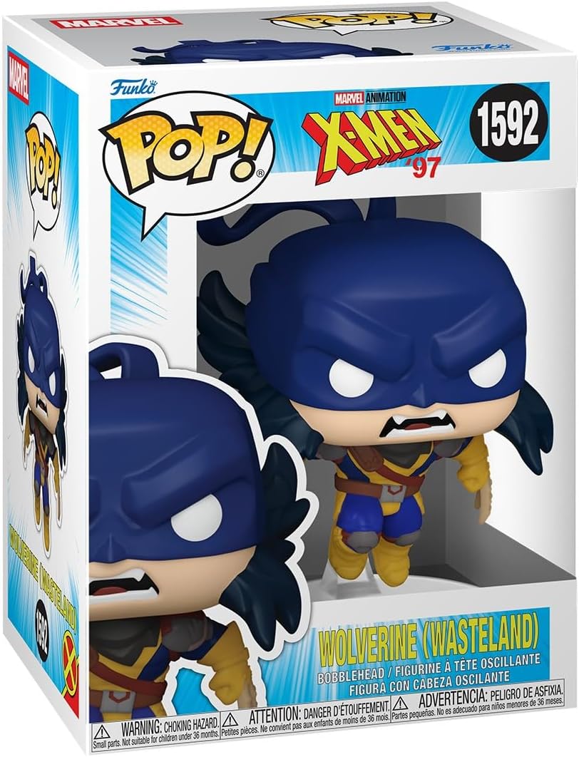 marvel x-men '97 - wolverine (wasteland) 9cm - funko pop! 1592