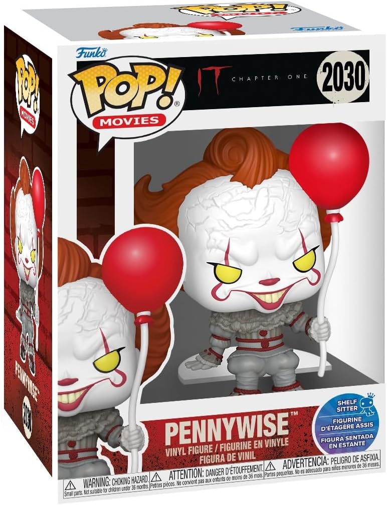 movies: it- pennywise (sit) 9 cm - funko pop 2030