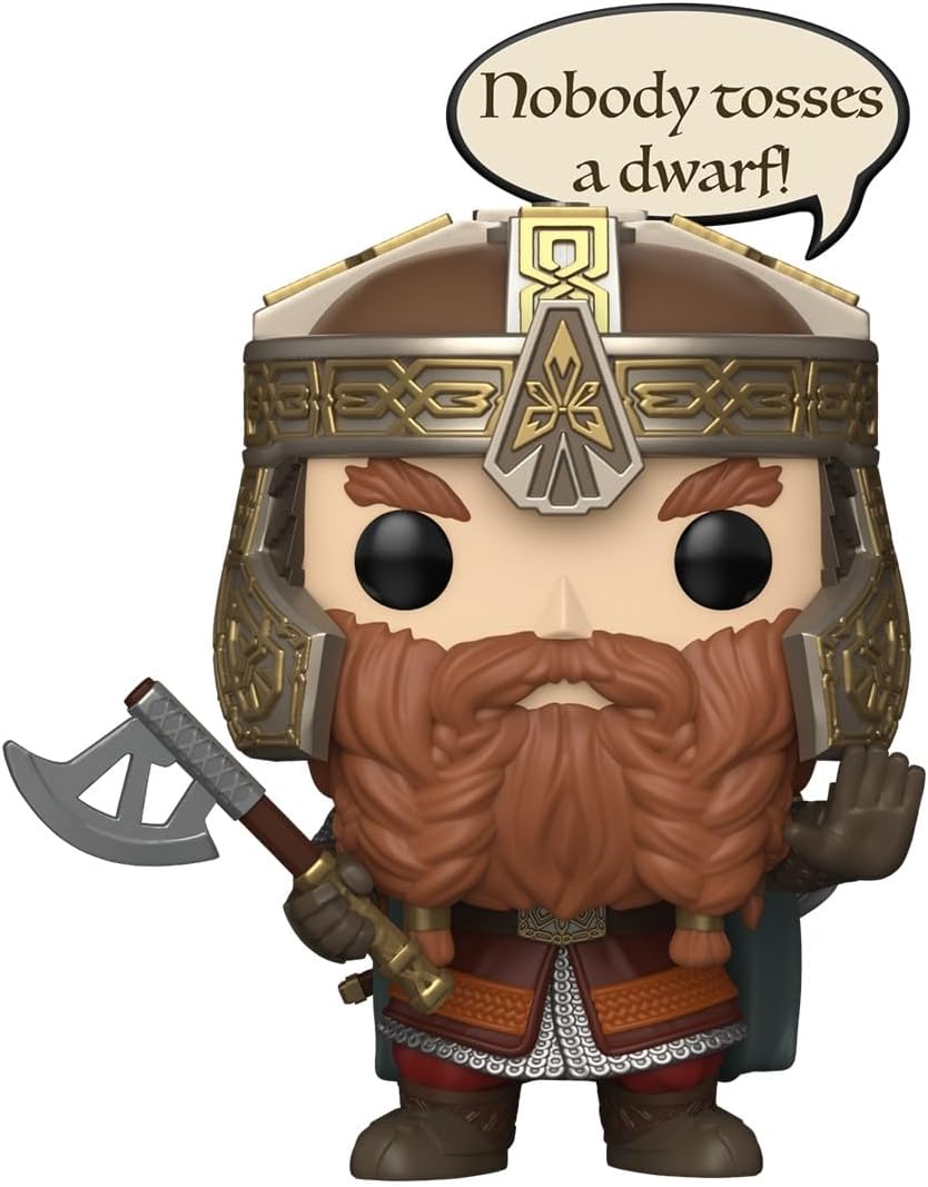 lord of the rings - gimli sayings 9cm - funko pop! 2028