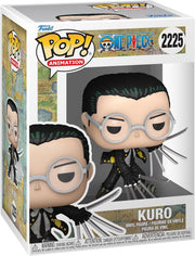 one piece - kuro 9cm - funko pop! 2225