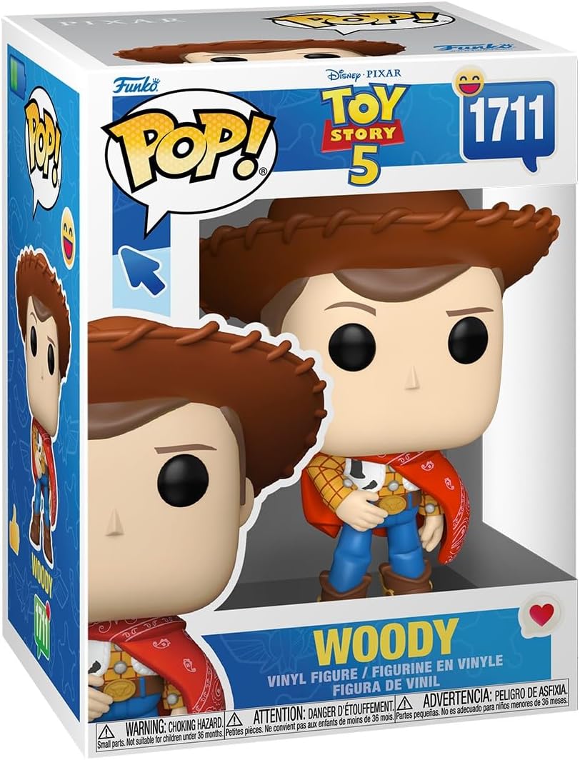 toy story 5 - woody 9cm - funko pop! 1711