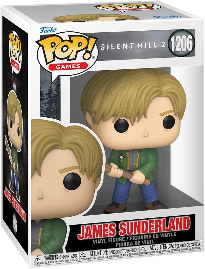 silent hill 2 - james sunderland 9cm - funko pop! 1206