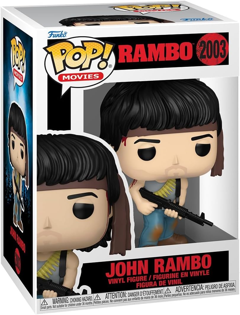 rambo - john rambo 9cm - funko pop! 2003