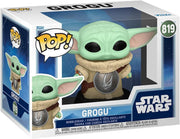 star wars: mandalorian & grogu 9 cm - funko pop! 819