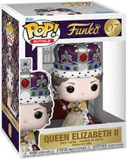 queen elizabeth - queen elizabeth ii (coronation) 9cm - funko pop! 07