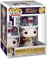 queen elizabeth - queen elizabeth ii (coronation) 9cm - funko pop! 07