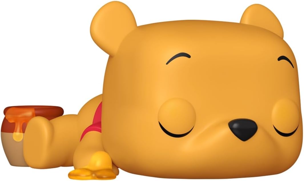 disney winnie the pooh - sleeping winnie the pooh 9cm - funko pop! 1682