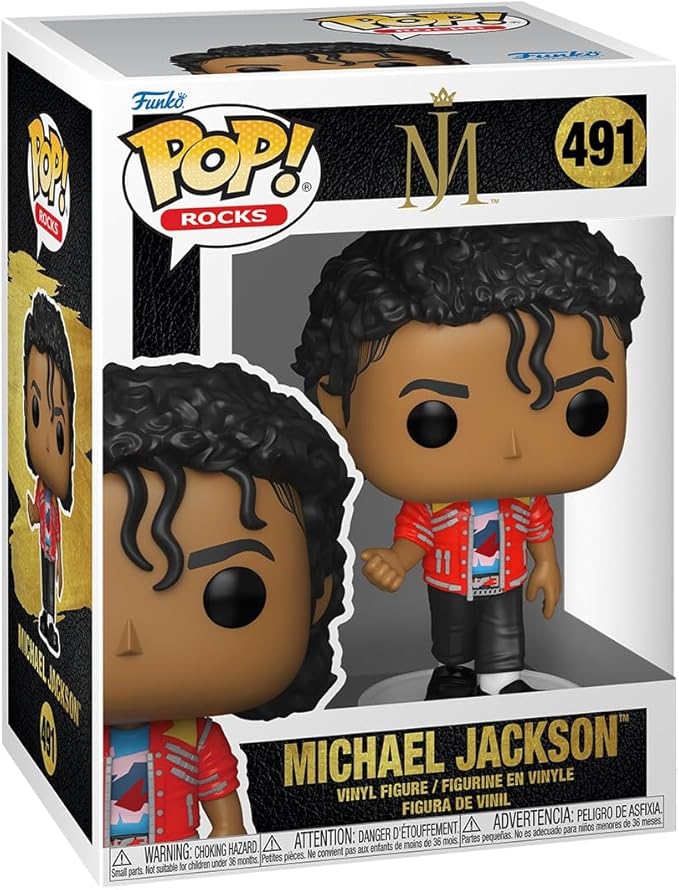 michael jackson - michael jackson beat it 9cm - funko pop! 491