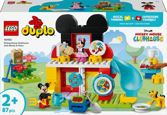 LEGO Duplo 10465 la casa di topolino con minnie e pluto