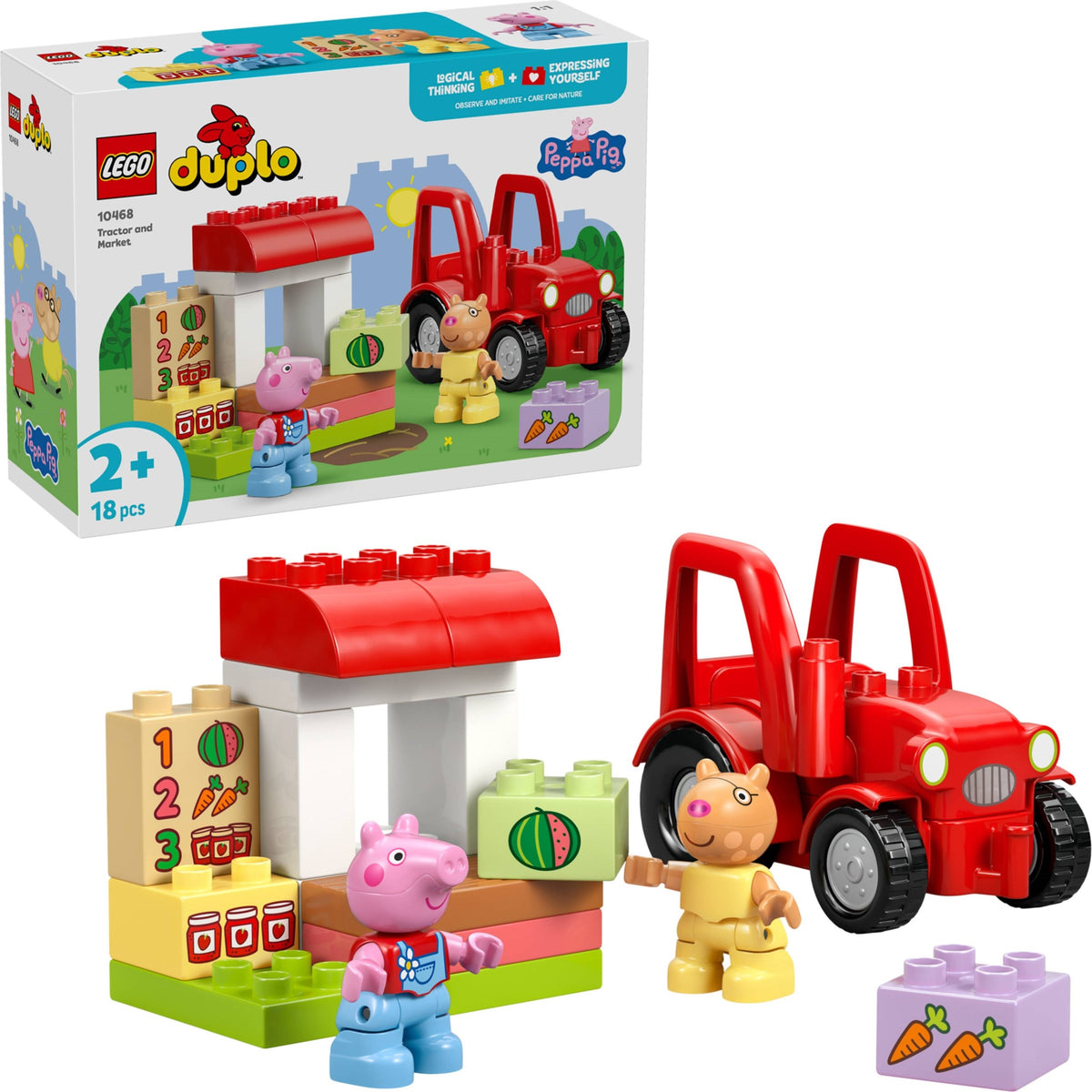 LEGO Duplo 10468 trattore e mercato