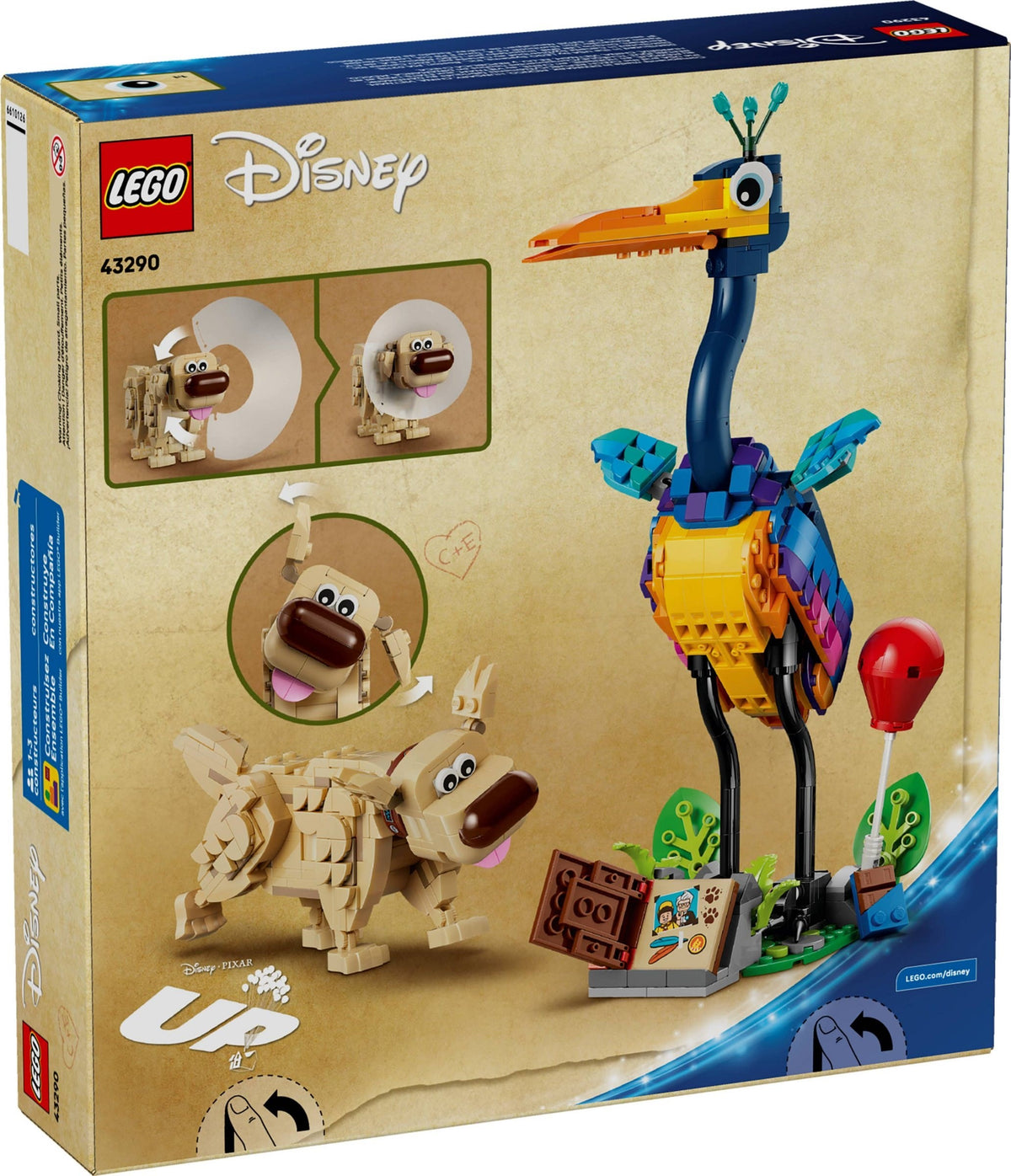 LEGO Disney Classic 43290 kevin e dug