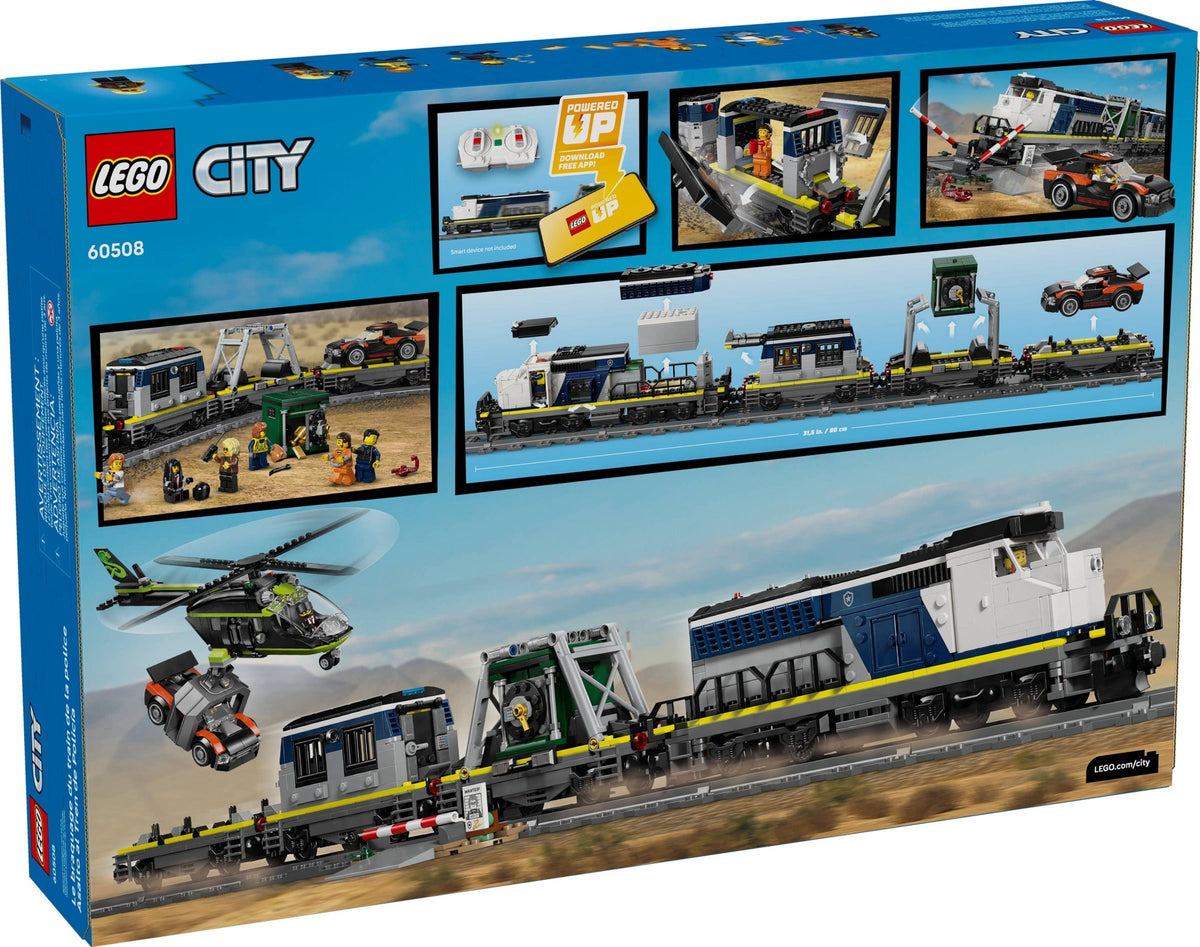 LEGO City 60508 rapina al treno della polizia