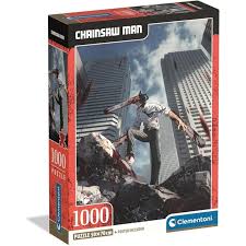 chainsaw man - puzzle 1000 pezzi