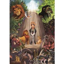 the lion king - il re leone - puzzle 1000 pezzi