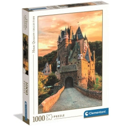 golden hour at eltz castle - puzzle 1000 pezzi