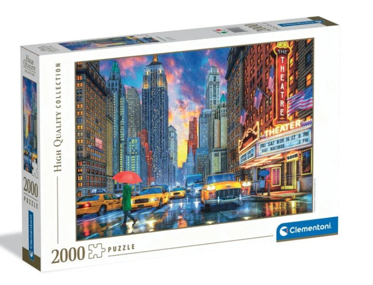 rainy manhattan - puzzle 2000 pezzi