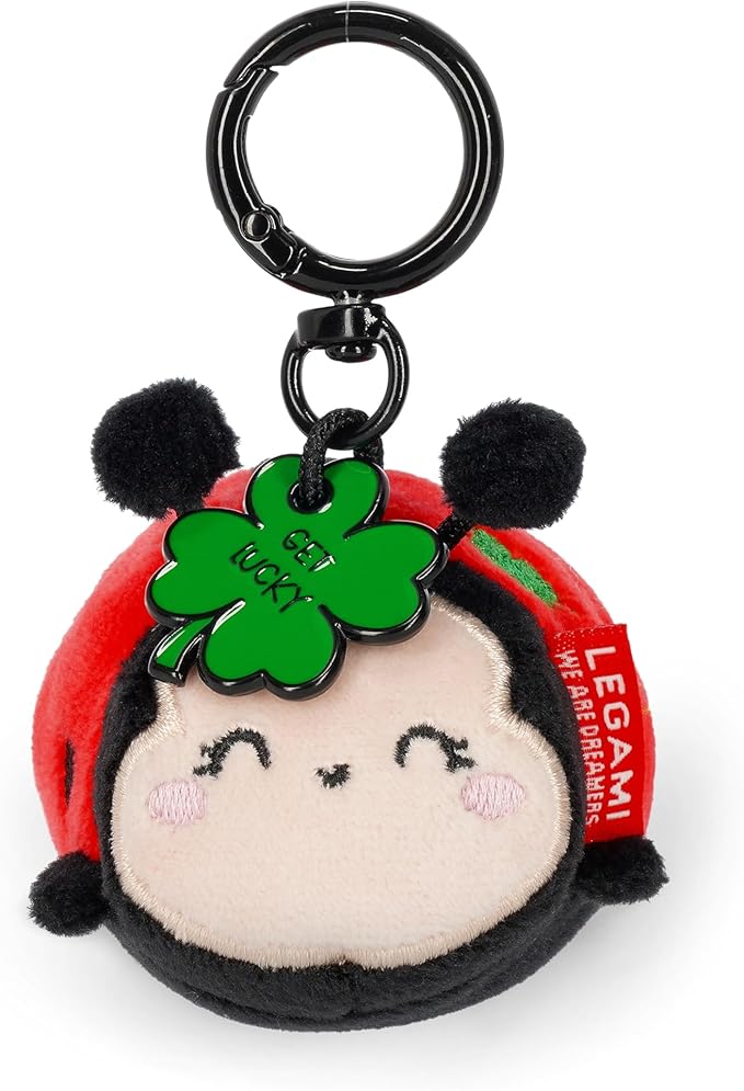 portachiavi tiny super soft! - ladybug