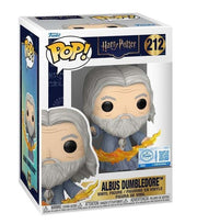 harry potter: albus dumbledore w/flame 9cm - funko pop! 212