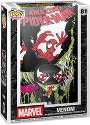 marvel - comic cover: amazing spiderman 9 cm- funko pop!