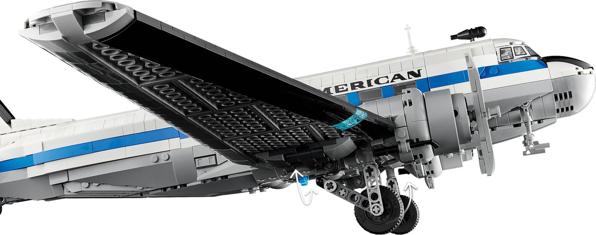 LEGO Icons 11378 aereo di linea douglas™ dc-3™ pan am®