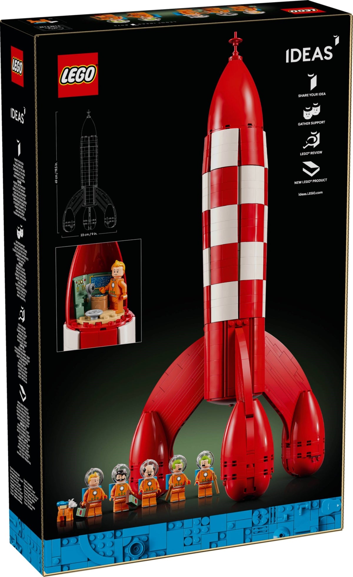 21367 - razzo lunare di tintin®