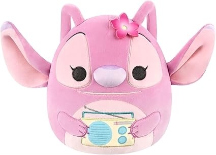 squishmallows - disney stitch - angel con stereo 25 cm