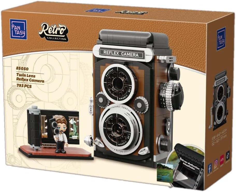 fotocamera reflex a doppio obiettivo