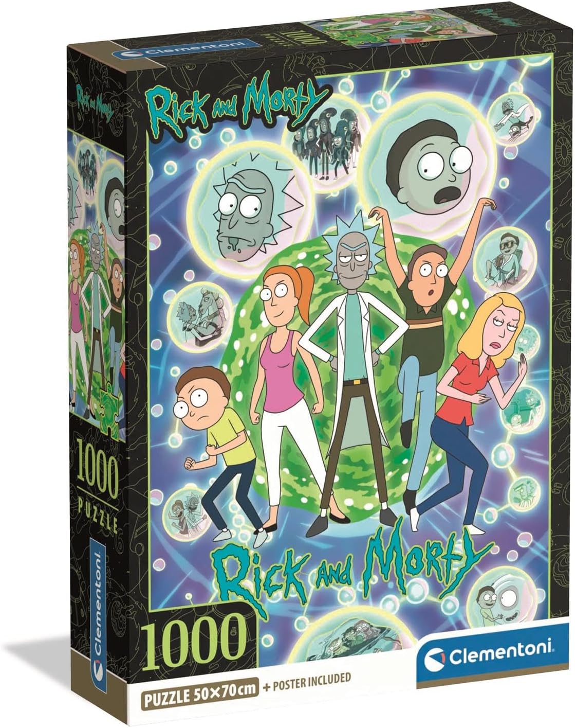 rick and morty - puzzle 1000 pezzi