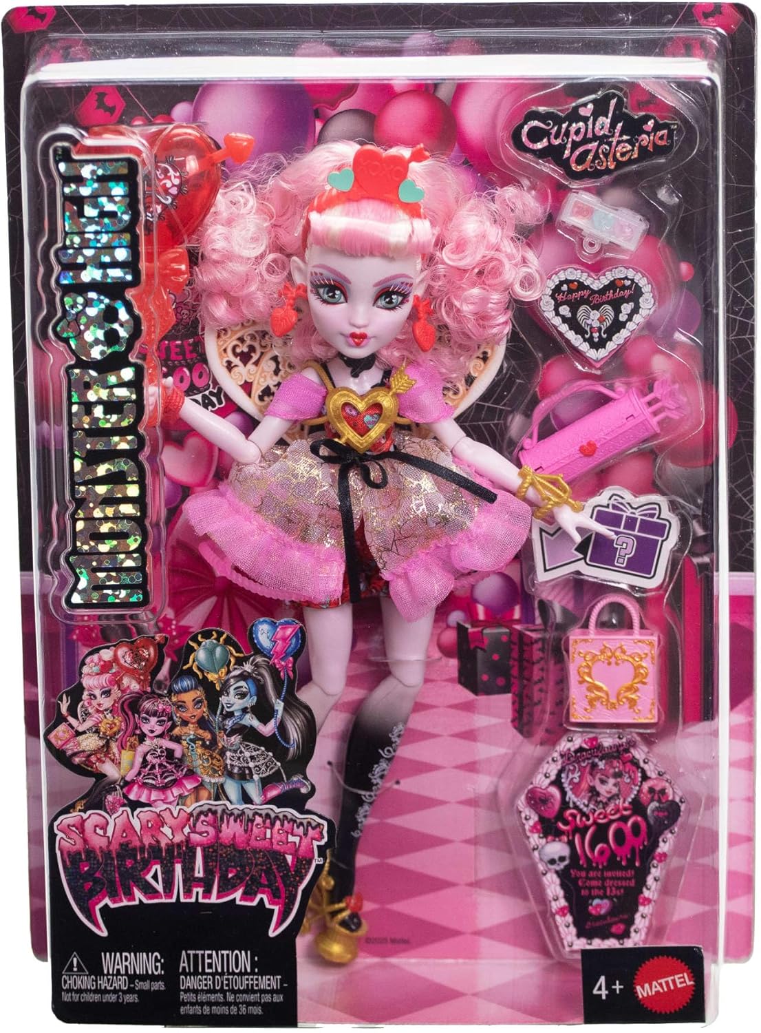 monster high - scary sweet birthday - cupid asteria
