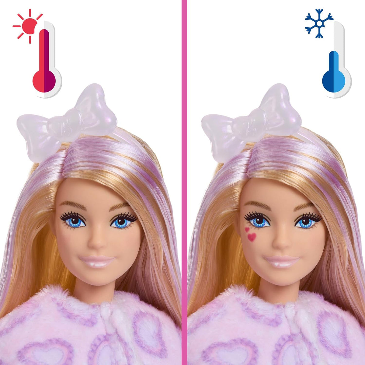 barbie - cutie reveal dolci fiocchi - assortite