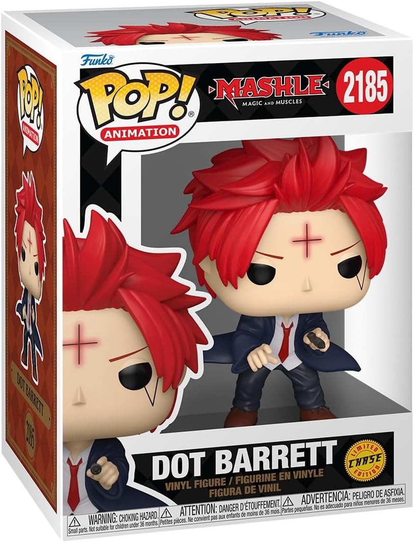 mashle - dot barret 9cm - funko pop! 2185 chase