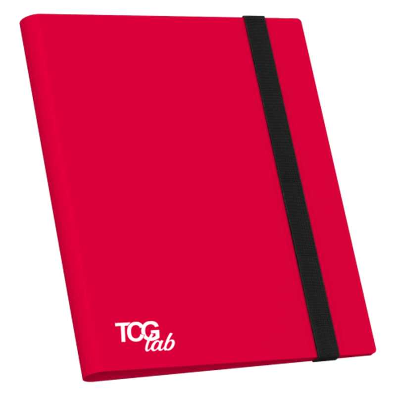 raccoglitore a 12 tasche (480 carte) - rosso