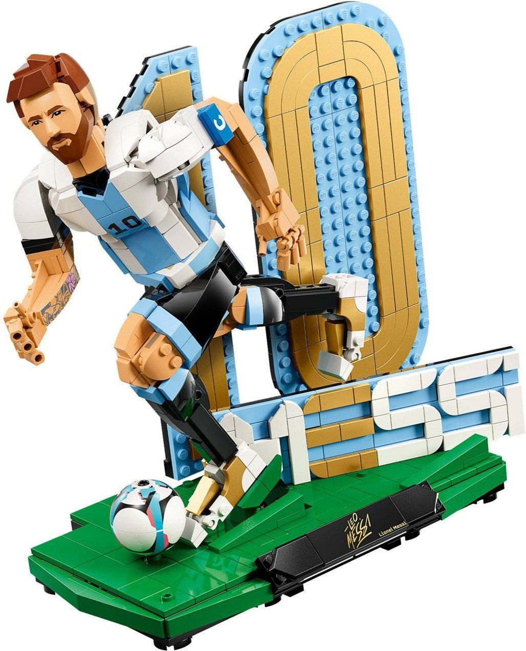 Lego Editions 43015 lionel messi leggenda del calcio