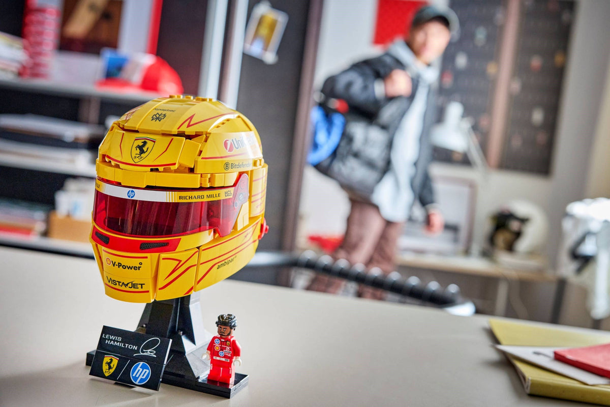 Lego Editions 43022 casco di lewis hamilton scuderia ferrari hp