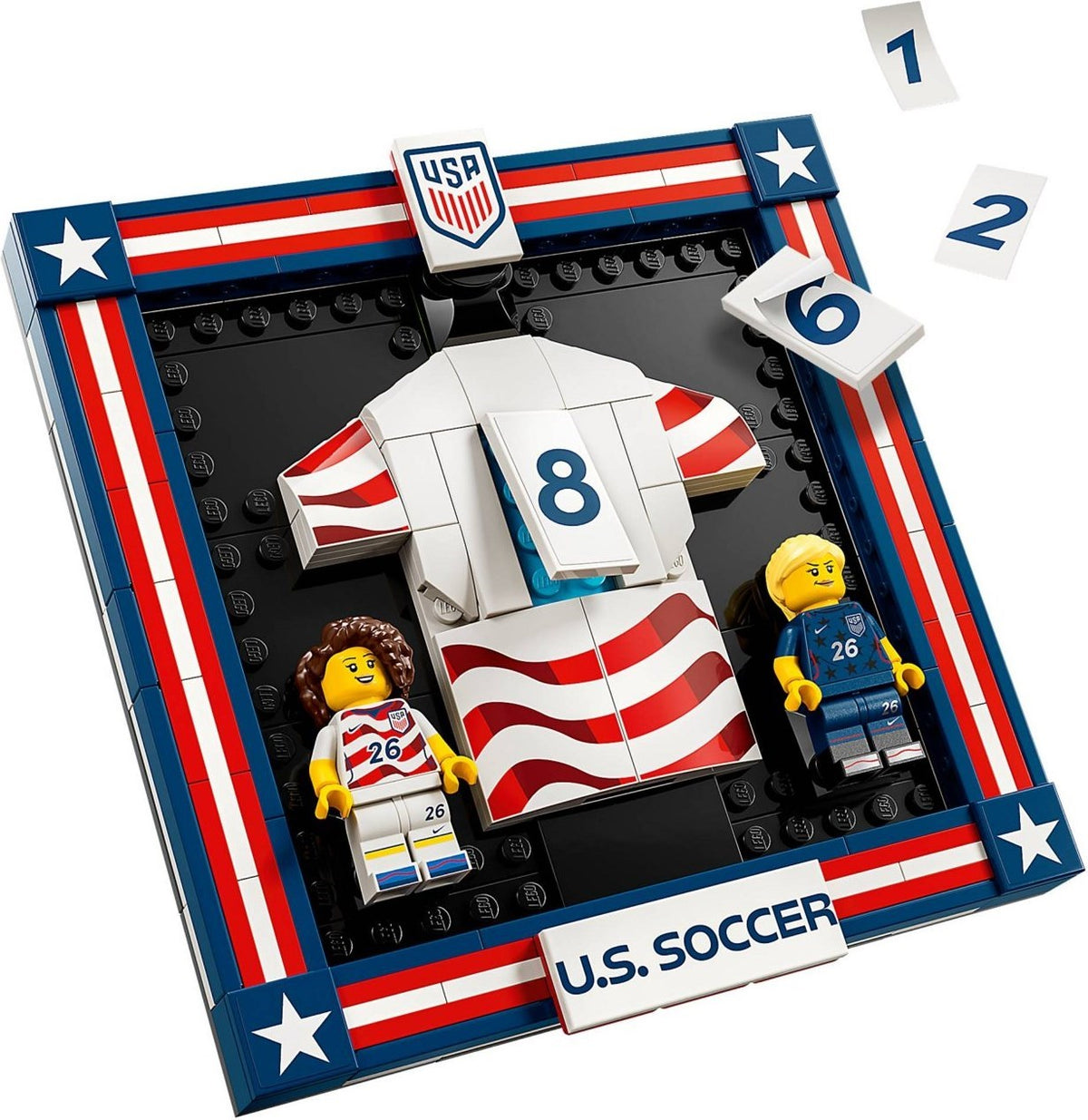 Lego Editions 43033 maglia della squadra nazionale di calcio usa 2026