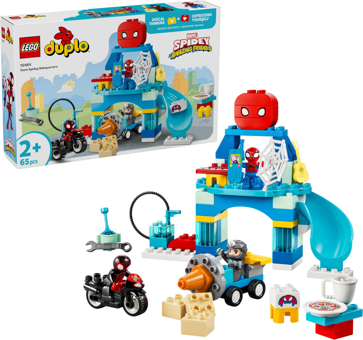 LEGO Duplo 10464 webquarters del team spidey