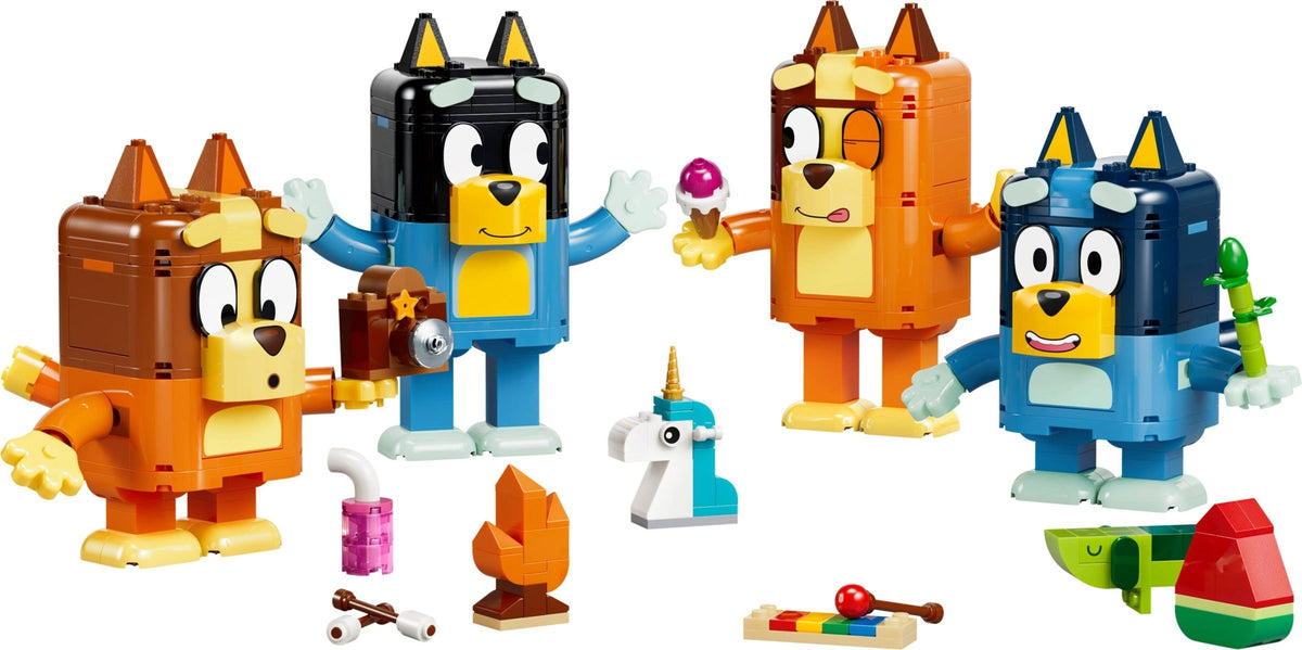 LEGO Bluey 11217 famiglia bluey in mattoncini