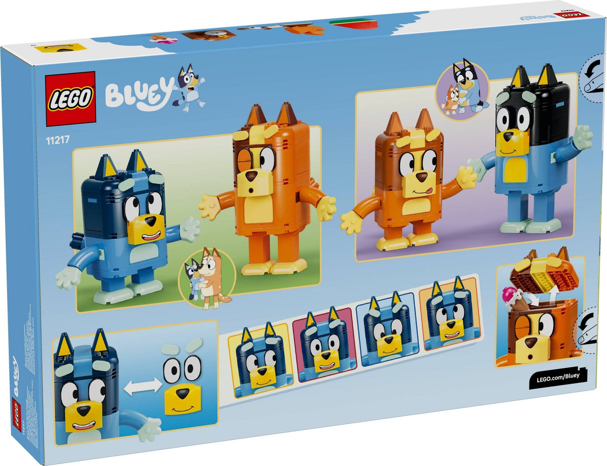 LEGO Bluey 11217 famiglia bluey in mattoncini