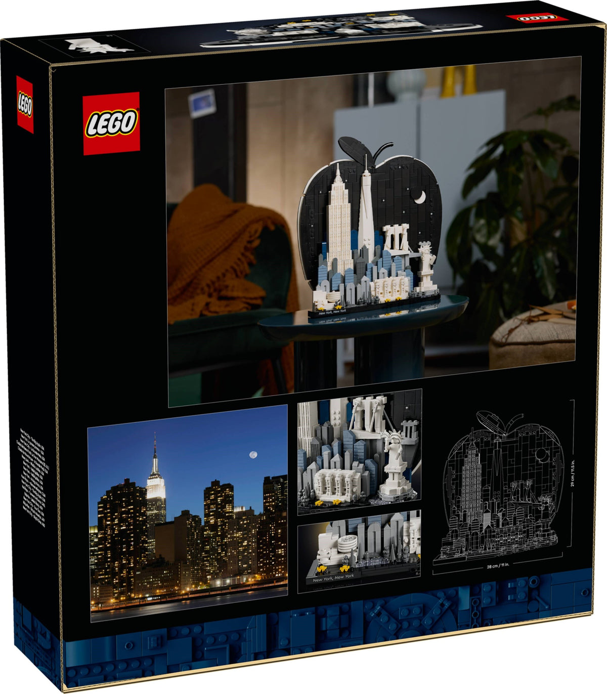 LEGO Architecture 21066 new york city la grande mela