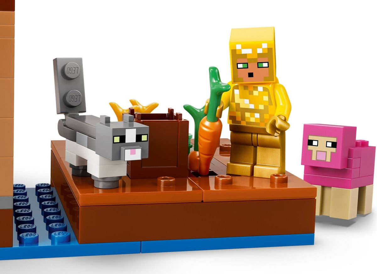 LEGO Minecraft 21596 attacco al villaggio dell’evocatore