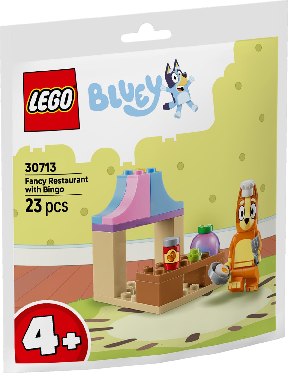 LEGO Bluey 30713 al ristorante con bingo